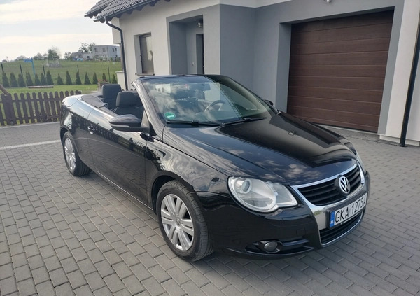 Volkswagen Eos cena 21999 przebieg: 213000, rok produkcji 2009 z Brzeziny małe 379